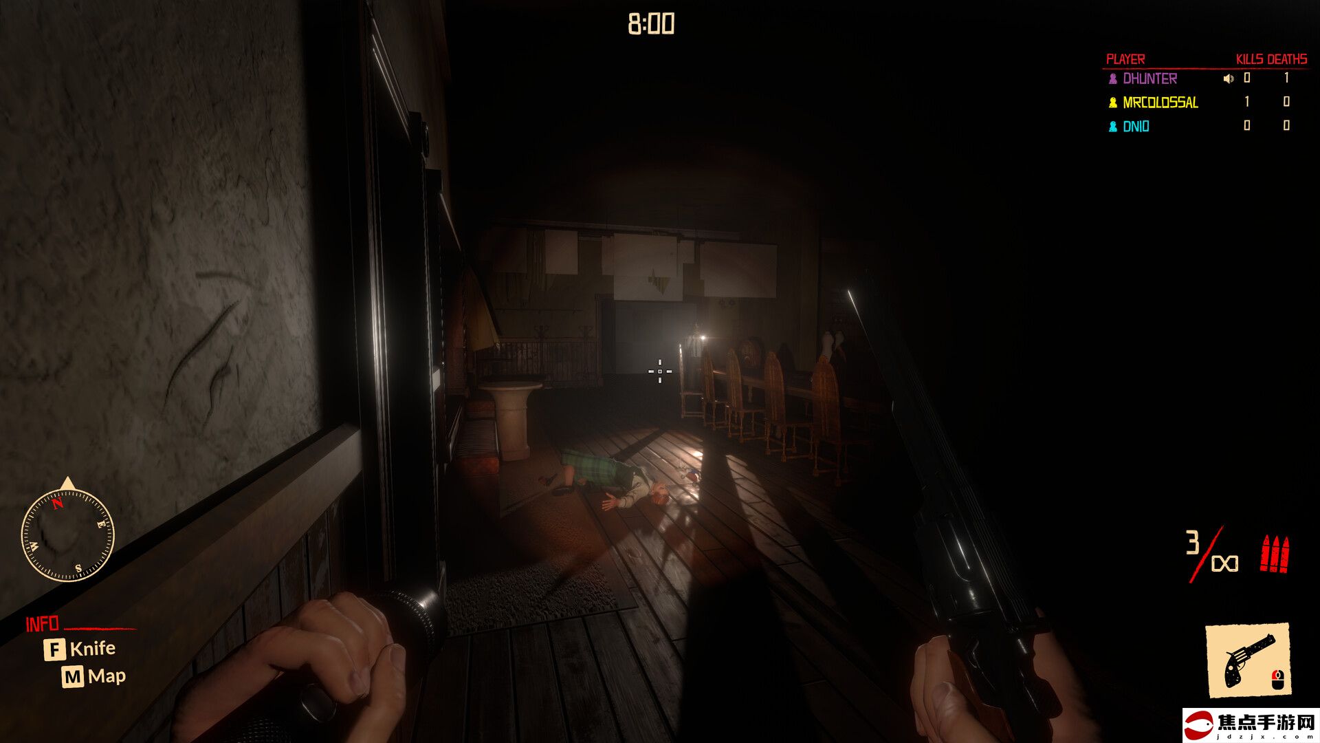 第一人稱恐怖對抗游戲《午夜兇殺俱樂部》現已登錄Steam平臺 2024年第四季度推出