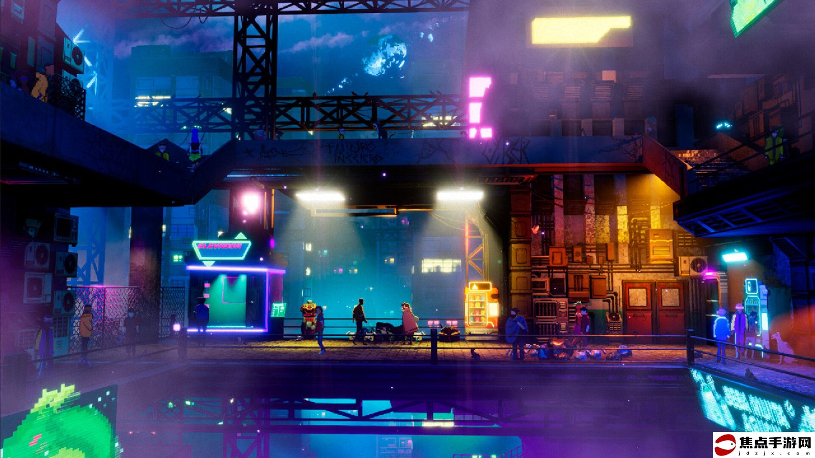 賽博朋克動作冒險游戲《Sky Dust》Steam頁面 發行日期待定