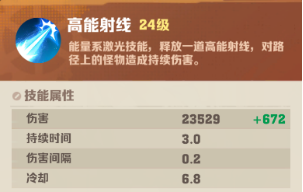 《向僵尸開炮》高能射線技能屬性效果解析