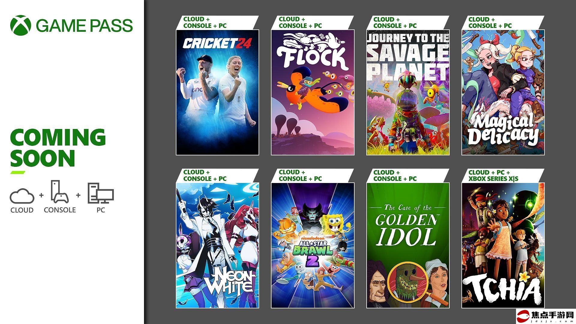 Xbox Game Pass 7月上旬新增游戲公布