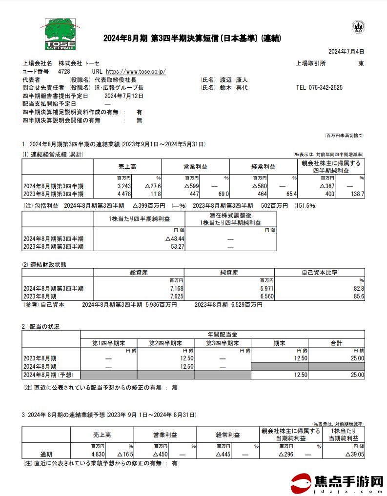 日本老牌外包工作室東星軟件面臨財務困境 受大廠項目取消影響