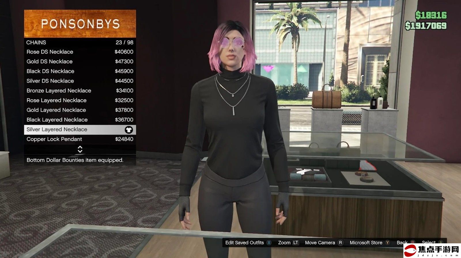 《GTA OL》更新添加了《GTA6》的物品：泳裝女主的項鏈