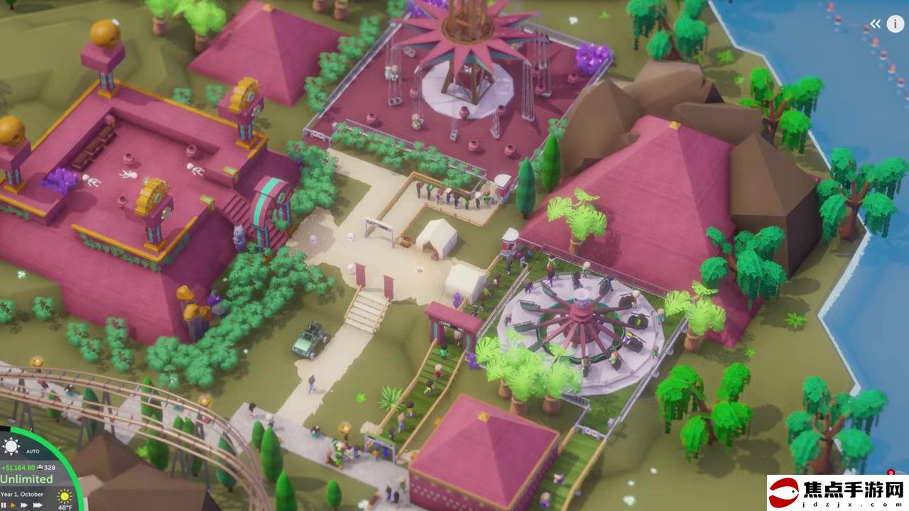 游樂園建造模擬《Parkitect》主機版預告 7月3日上線