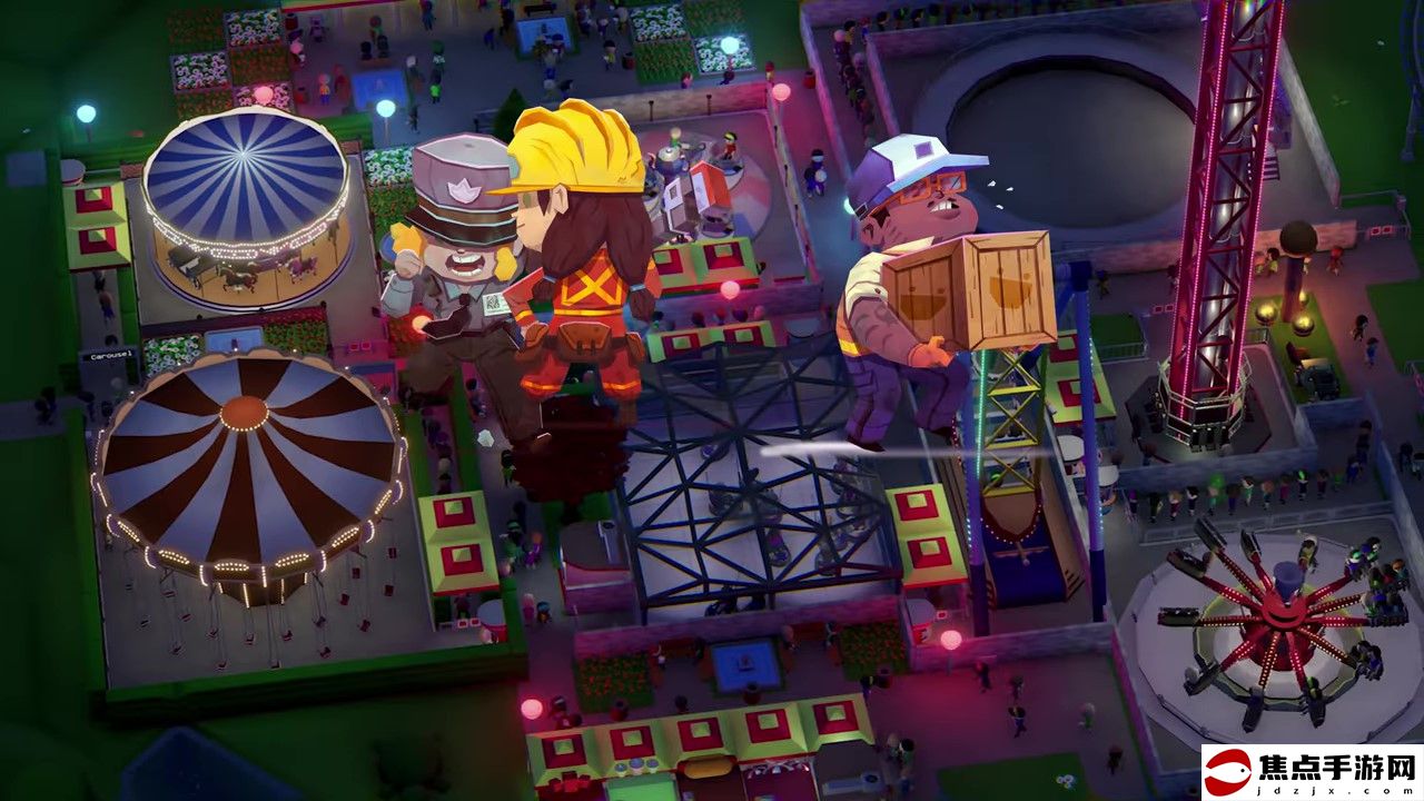 游樂園建造模擬《Parkitect》主機版預告 7月3日上線