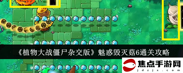 《植物大戰僵尸雜交版》魅惑毀滅菇6通關攻略