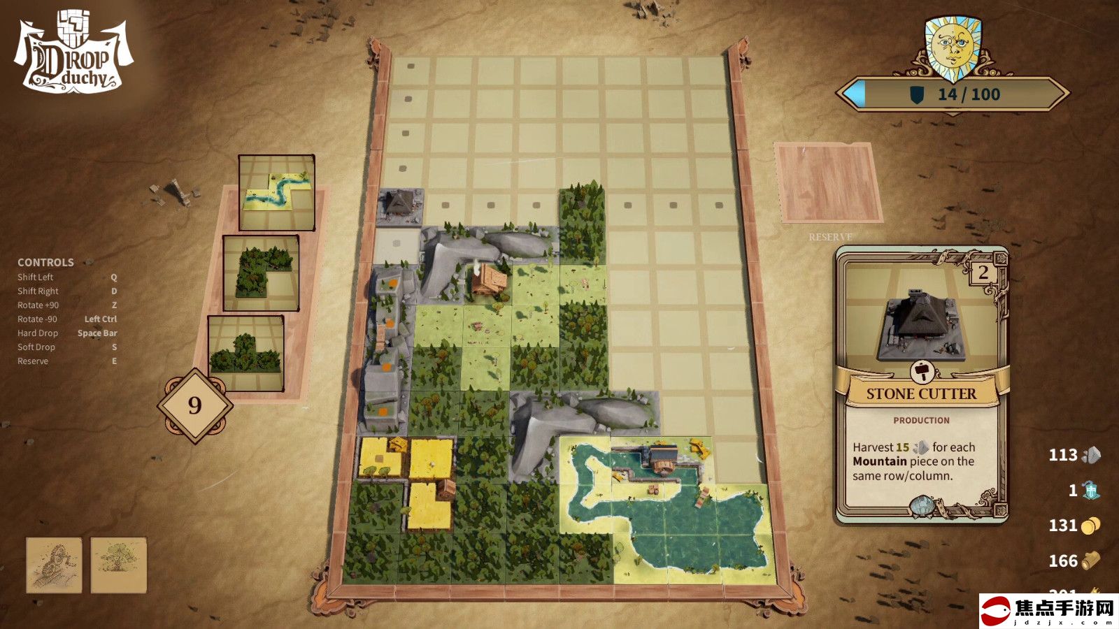 輕度類Rogue策略游戲《方塊公國》Steam頁面 2024年第四季度發售
