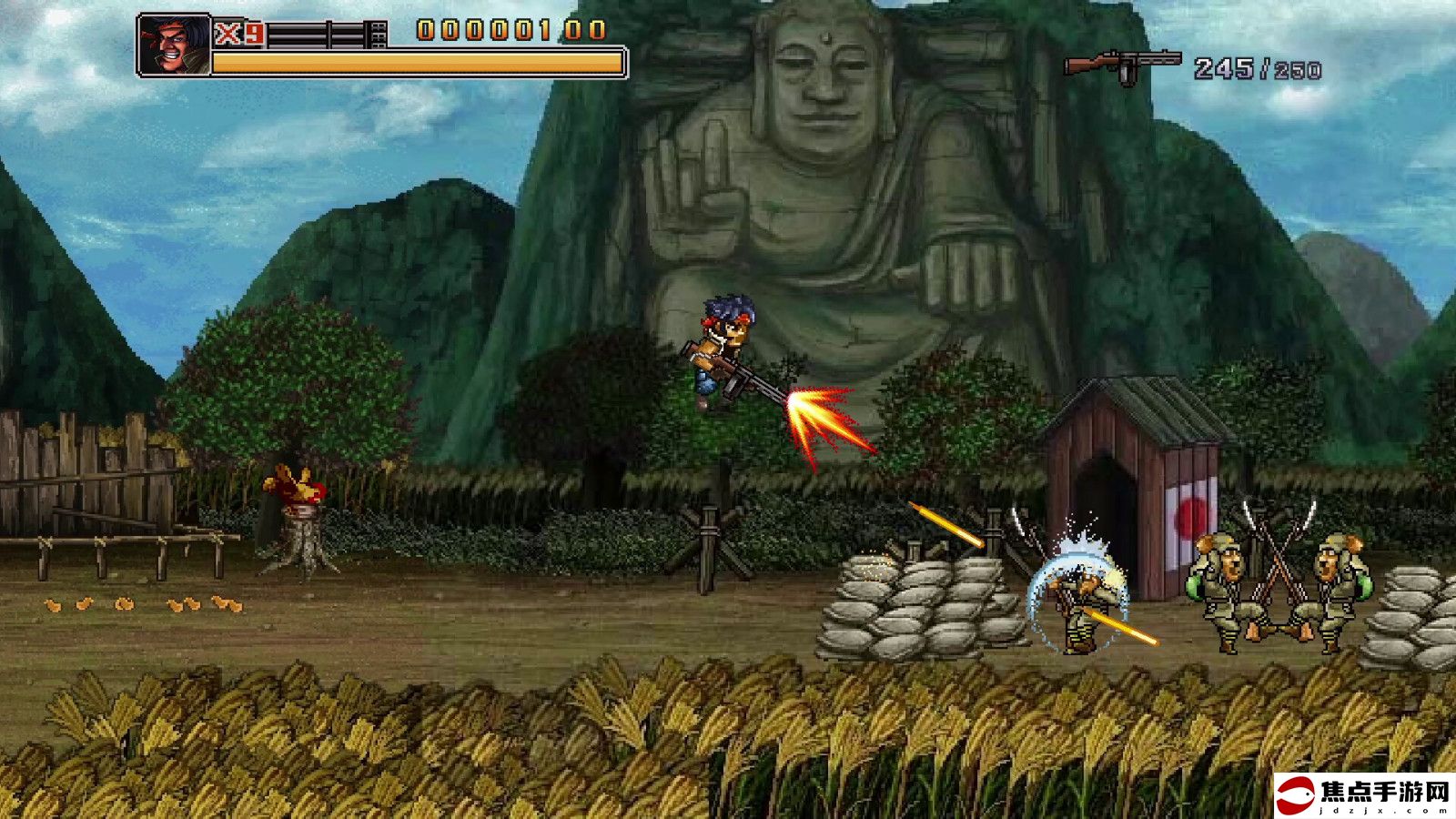 2D橫版動作射擊游戲的合集《二戰前線合集》Steam頁面上線 7月24日發售