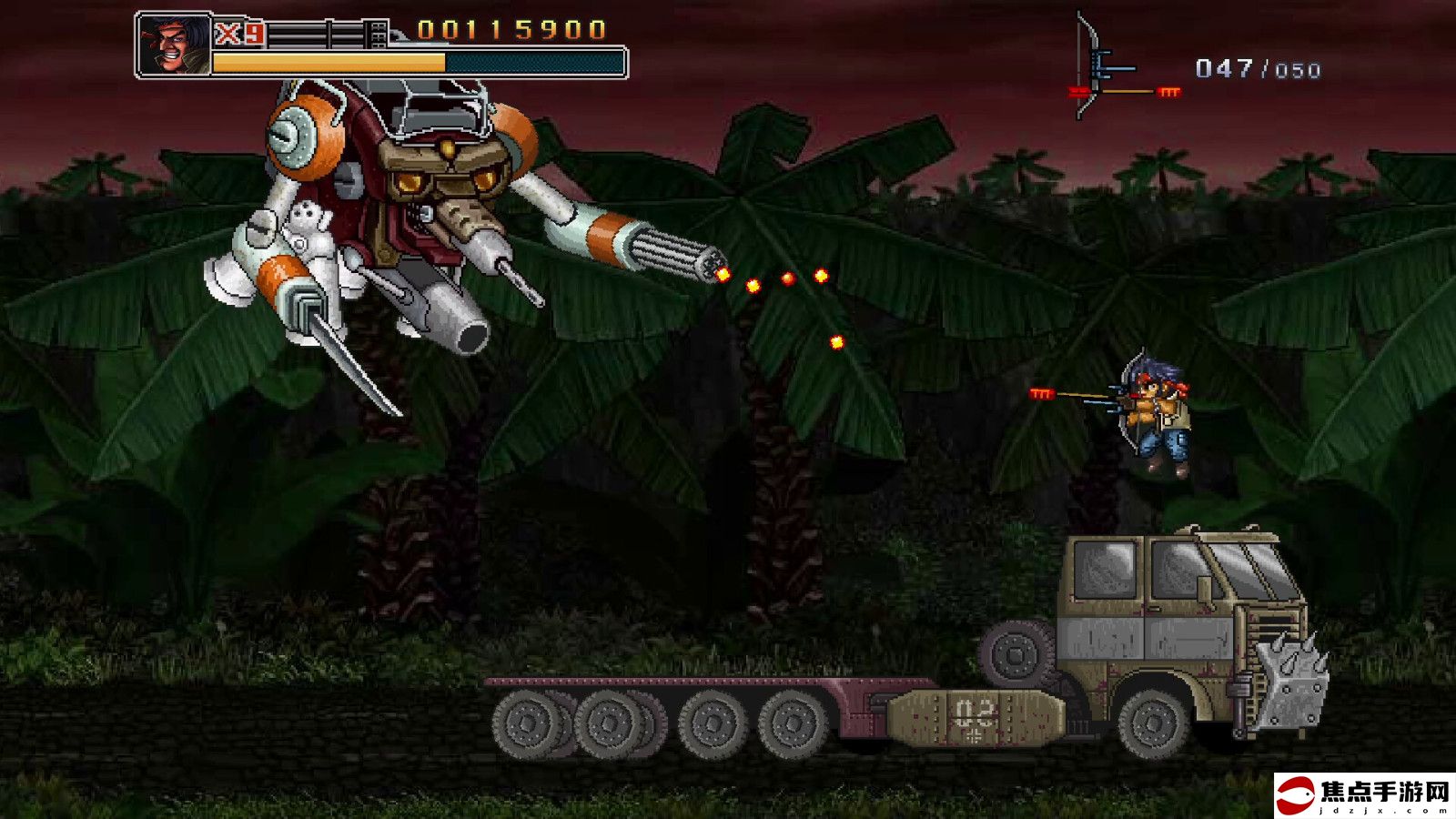 2D橫版動作射擊游戲的合集《二戰前線合集》Steam頁面上線 7月24日發售