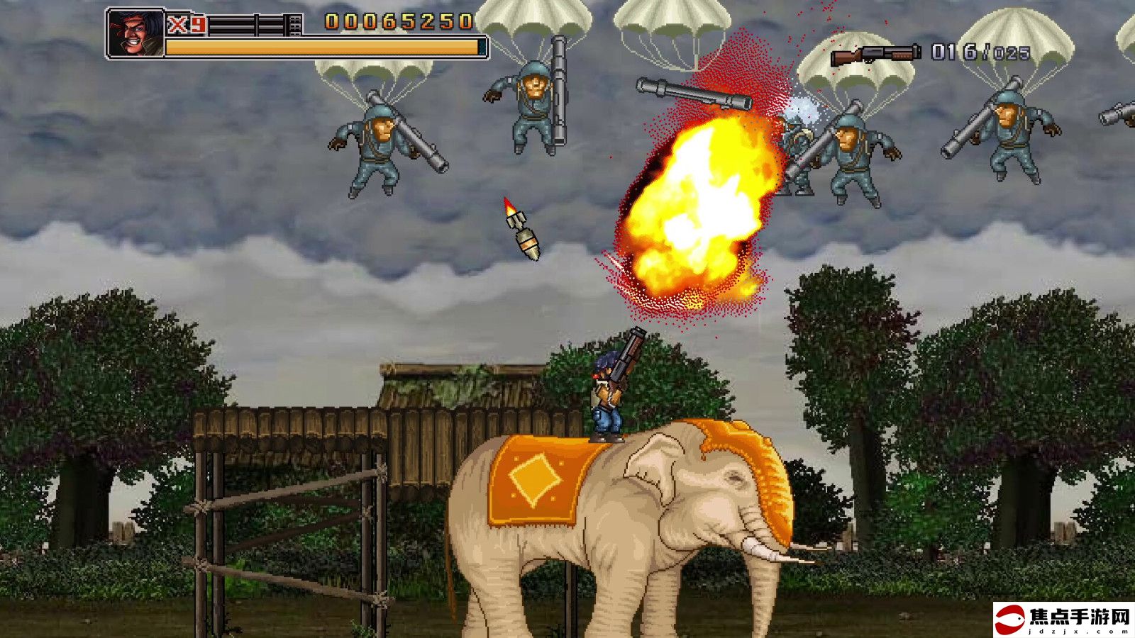 2D橫版動作射擊游戲的合集《二戰前線合集》Steam頁面上線 7月24日發售