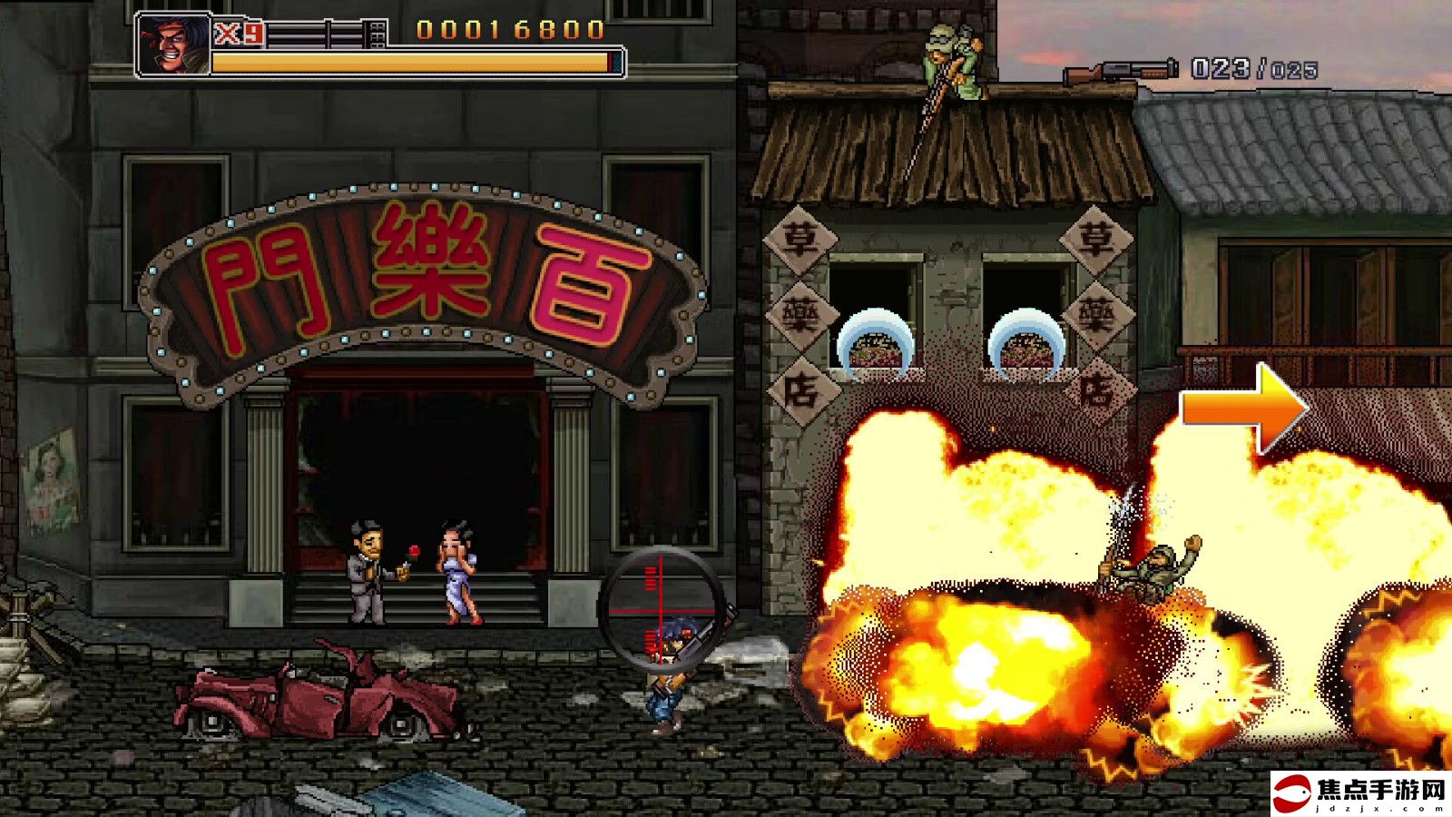 2D橫版動作射擊游戲的合集《二戰前線合集》Steam頁面上線 7月24日發售