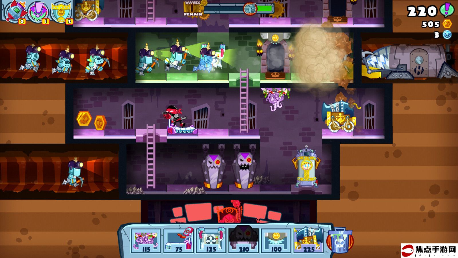 塔防解謎游戲《Castle Doombad Classic》Steam頁面 年內發售