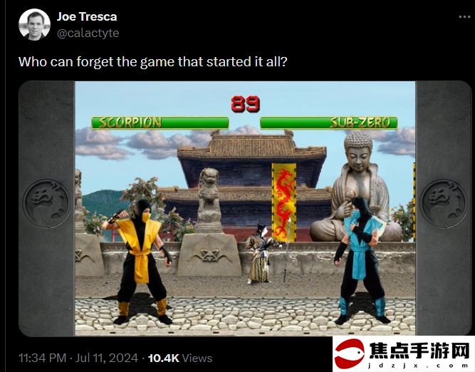 游戲開發商暗示《真人快打》復刻版或正在開發中
