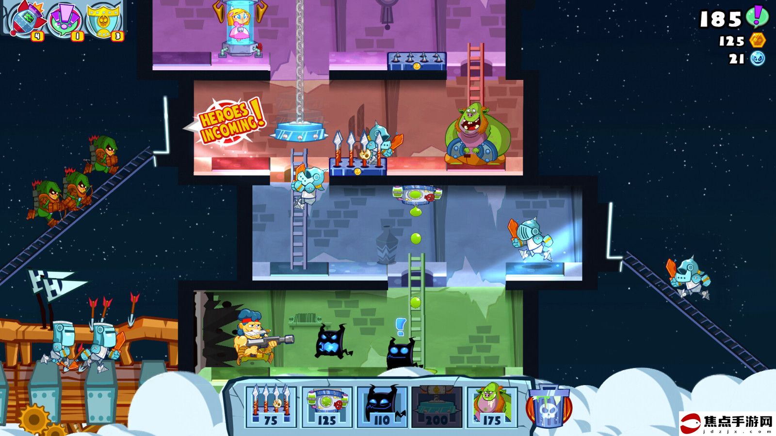 塔防解謎游戲《Castle Doombad Classic》Steam頁面 年內發售