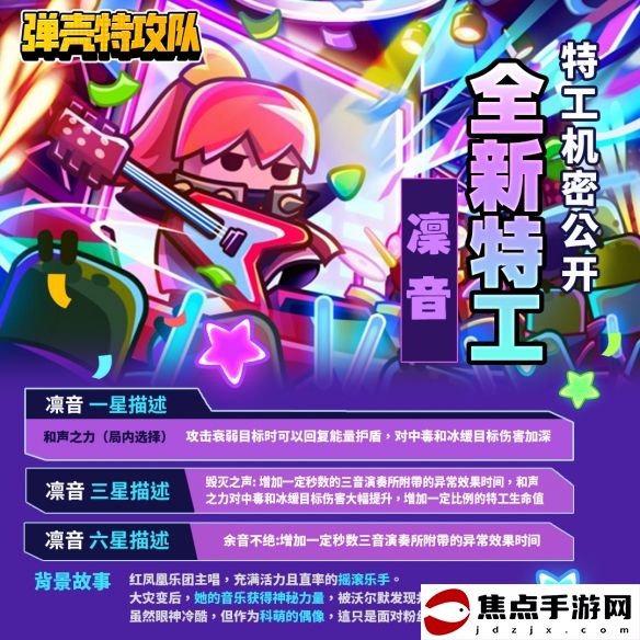 《彈殼特攻隊》凜音特工介紹