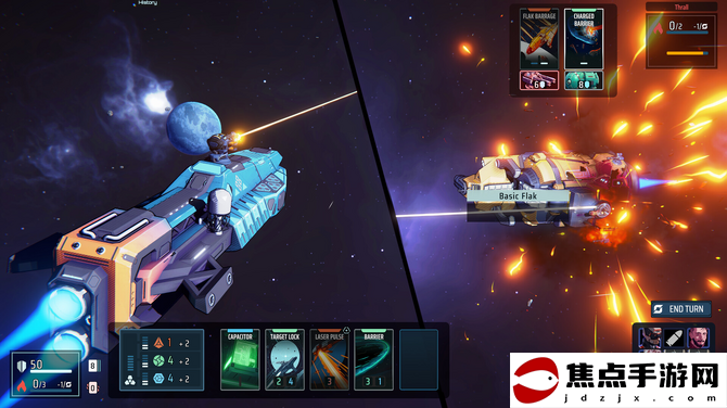 《星塵戰線》8月30日Steam搶測 牌組構建太空探索