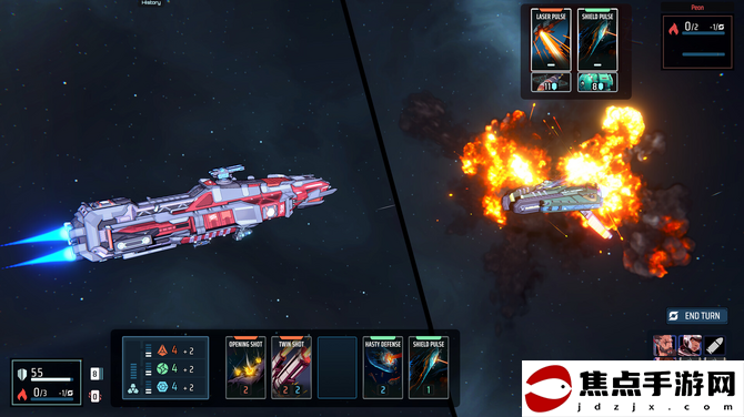 《星塵戰線》8月30日Steam搶測 牌組構建太空探索