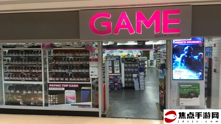 英國游戲零售商GAME將停止在店內銷售實體充值卡