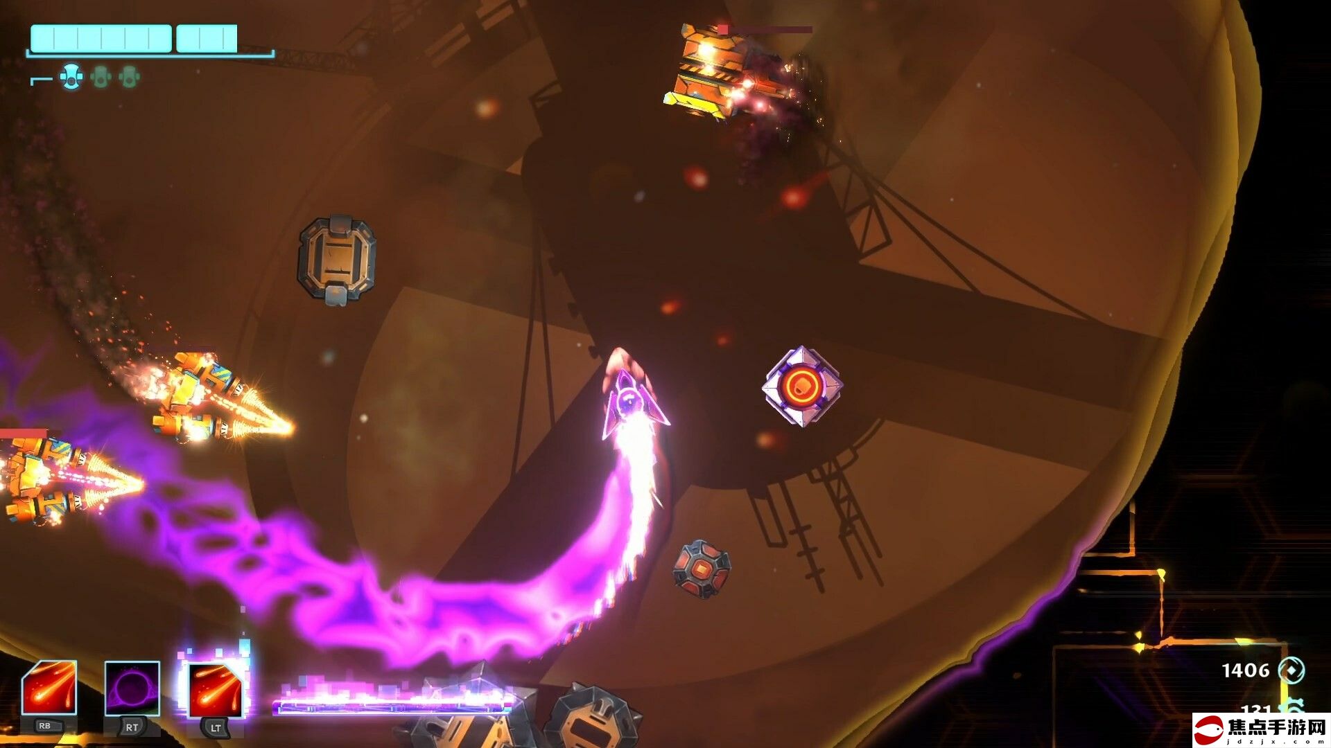 科幻彈幕射擊游戲《故障星系》現已在Steam平臺開啟搶先體驗