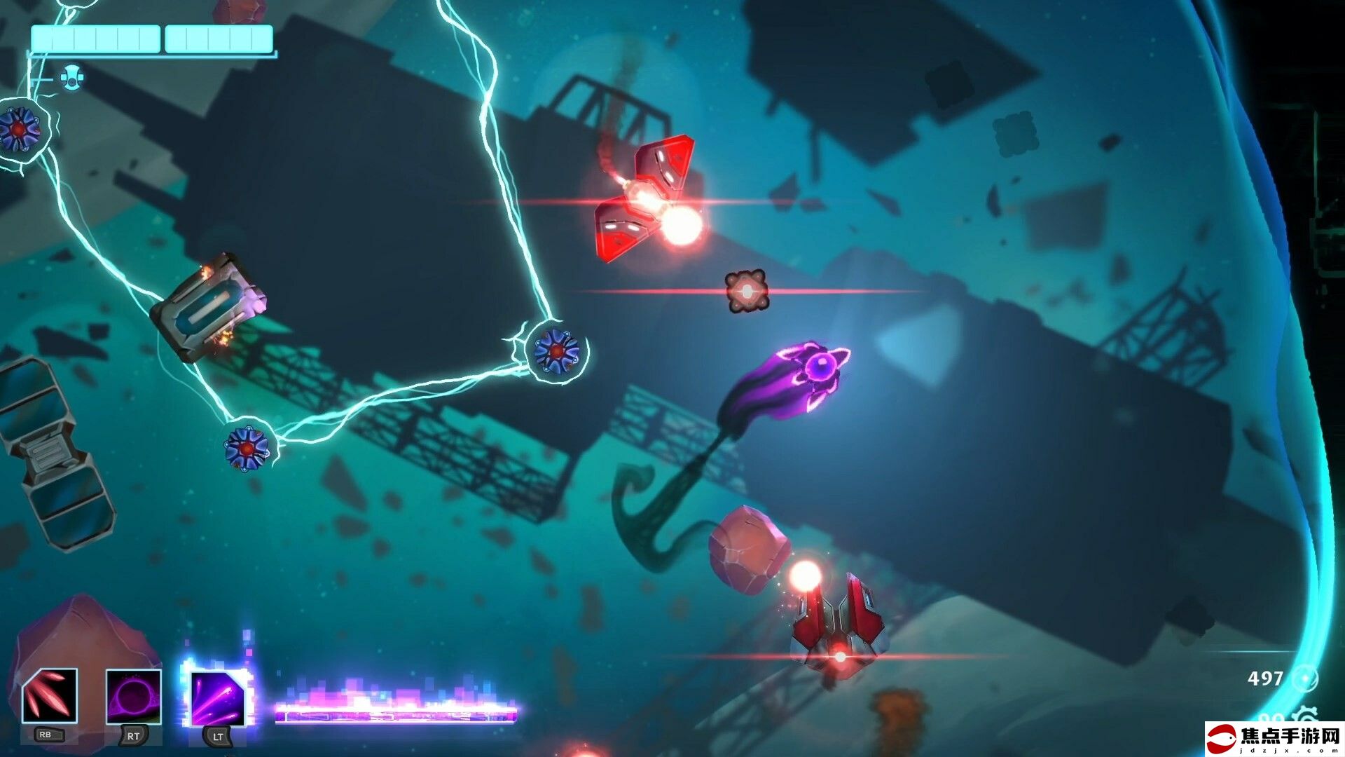 科幻彈幕射擊游戲《故障星系》現已在Steam平臺開啟搶先體驗