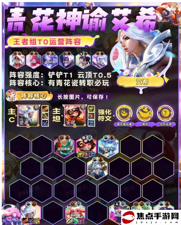 《金鏟鏟之戰》s11青花神諭艾希陣容推薦