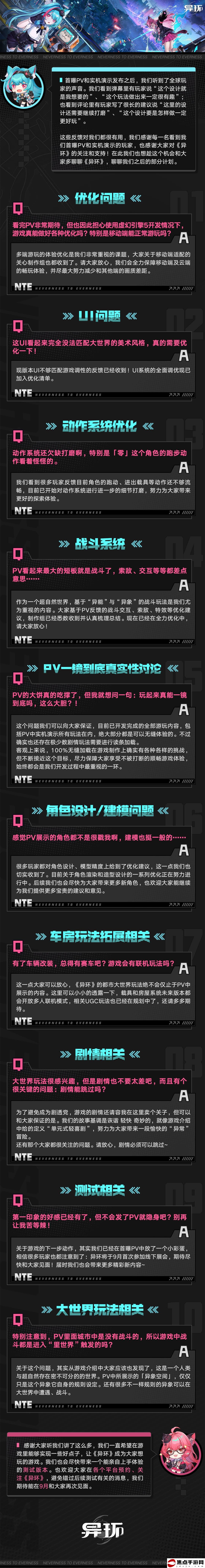 二次元GTA《異環》回應公布后玩家問題：預告全是真的